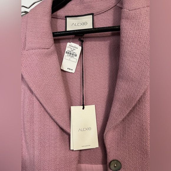 Alexis Deverraux Wool Pink Coat - Picture 2 of 5
